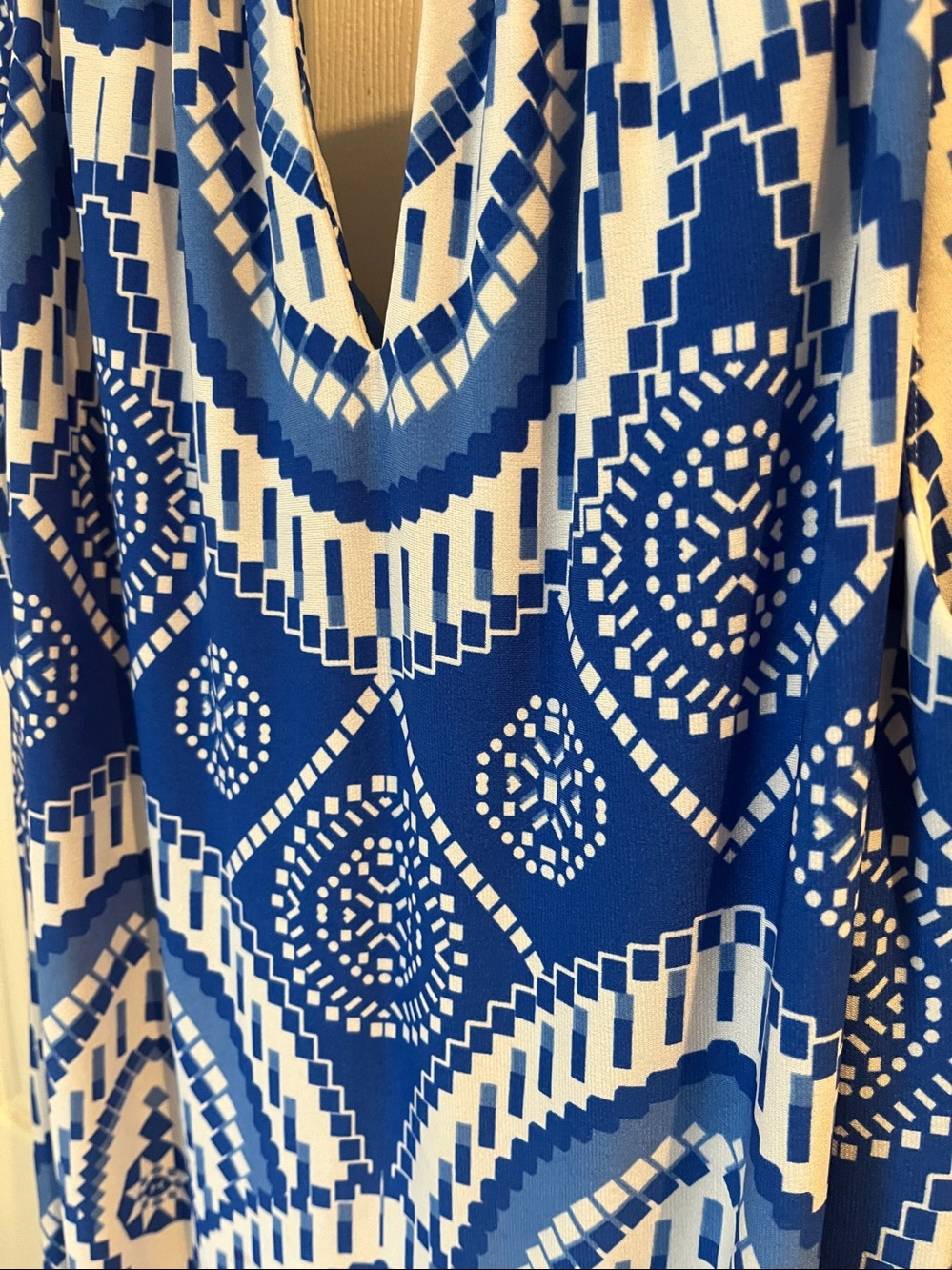 Just Taylor Blue mid dress - Picture 2 of 4